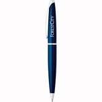 Cross ATX Blue Lacquer Ballpoint Pen - Rush Available