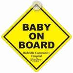 Diamond Plastic Window Sign