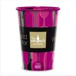 Visstun Reusable 20 oz. Plastic Cup - Clear, Full Color Imprint