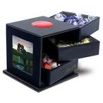 Lindt Leatherette Swing Box with Drawers