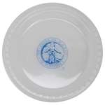 Plastic Plates 9" Round - Clear