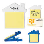 House Clip with Sticky Notes
