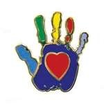 Imitation Hard Enamel Iron Pin - 1-1/2"