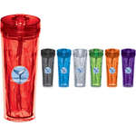 Hot & Cold Flip n Sip Geometric Tumbler 18oz