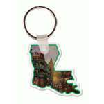 LOUISIANA SHAPE KEY TAG