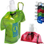 T-Shirt Shaped Collapsible 16 oz Water Bottle