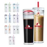 Jomocha 16 oz. Double Lid Hot / Cold Tumbler