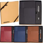 Duo-Textured Tuscany Journal and Pen Gift Set