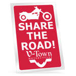 Clear Vinyl Car Decal - 4