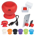 Silicone Speaker with Phone Stand