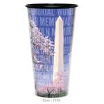 Visstun Reusable 32 oz. Plastic Cup - Clear, Full Color Imprint