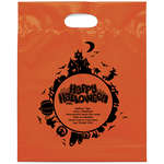 Fright Night Halloween Die Cut Plastic Bag