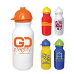20oz. Value Cycle Bottle w/ Safety Helmet Push'nPull Cap