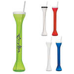 24 oz Yard Cup with Straw
