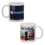 11 oz White Ceramic Mug with Full Color Sublimation