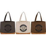 Napa Cotton and Cork Shopper Tote