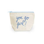 Tweedle Dum - Natural Canvas Pouch
