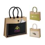 Camden Natural Jute Tote Bag