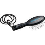 Hair Brush with Carabiner and Hair String