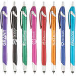 Stratus Metallic Pen with Stylus