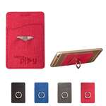 Leeman RFID Phone Pocket with Metal Ring Phone Stand
