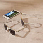 Silver Metallic Malibu Sunglasses