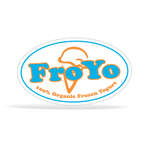 Oval White Vinyl Decal with Ultra Removable Adhesive- 3