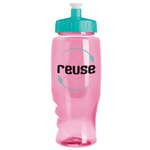 Poly Pure 27 oz. Transparent Bottle