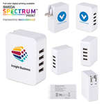 Mountain View 4-Port Usb Wall Charger