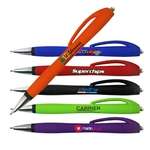 Halcyon Rubberized Click Pen - Full Color Digital