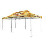 Premium Aluminum 20' Event Tent Kit - Full-Bleed Dye Sublimation