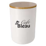 24 oz. Ceramic Container with Bamboo Lid
