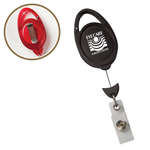 Carabiner Clip-On Secure-A-Badge
