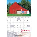 American Glory Wall Calendar Spiral