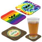 Full Color Rubber Coaster 4-1/4