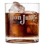 Molded Plastic Short Straight Wall Rocks Glass - 13 oz.