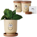 Goofy Grow Pot Eco-Planter w/Basil Seeds