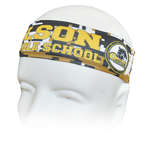 Stretch Fashion Headband with Full Color Dye Sublimation