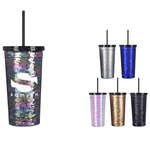 24 oz. Sequin Tumbler
