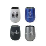 12 oz. Halcyon Stainless Steel Wine Glass