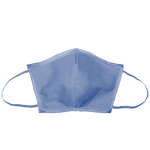 Flat Fold Canvas Face Mask w/ Elastic Loops - Colors