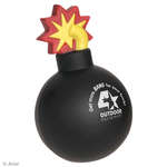Bomb With Fuse Stress Reliever