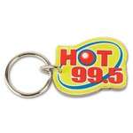 Custom-Shaped Acrylic Key Ring - 4 Sq. Inches