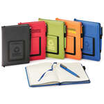 Donald Hard Cover Journal Combo w/ Phone Holder