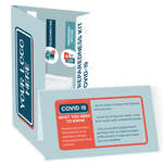 COVID-19 Info Card w/ Sanitizer Gel