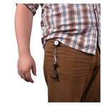 The Kooty Key Anti Germ Utility Tool with Retractable Badge Holder