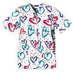 Cherokee Basic Women's Snap Front Tunic