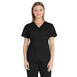 Cherokee LUXE Classic Women's Mock Wrap Top
