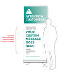 Covid-19 High Demand Stock Art Banner - 33.5