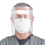 Plastic Face Shield Made Of Food Grade Clear Plastic